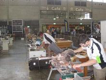 Fabian Guseli competing at Worldskills