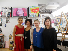 Workshop with Angelique Velez at MUD Studio