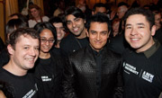 VU students with Aamir Khan