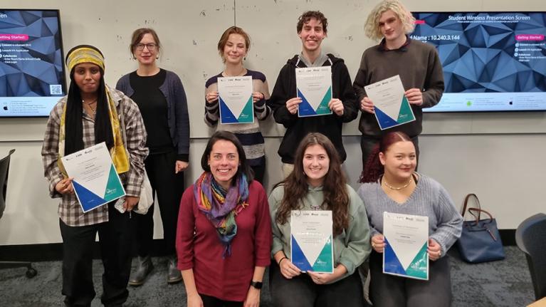 Members of the Becoming You Program team.