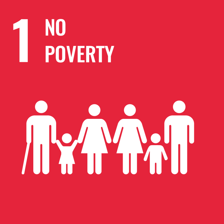  1 no poverty: icons of people