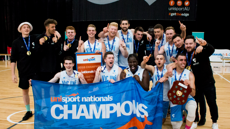  2018 Nationals Div 1 Basketball Men Champions