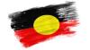  Aboriginal flag - stylised