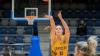 Lauren Sherf shoots a goal for the the Raiders