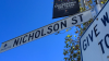 Nicholson Street sign