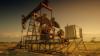  Oil derrick in field