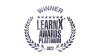 Award logo: Winner LearnX Awards Platinum 2022 (with silver wreath)