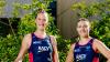 Melbourne Vixens players Khao Watts and Emily Mannix
