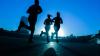 Women running 